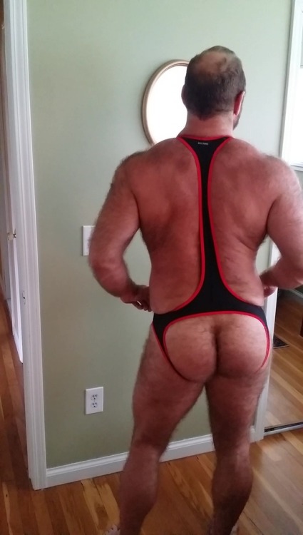 Got this singlet from Tumblr friend @hirsuitedup via my Amazon wish list. Thank you! - the fit 