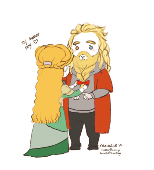 !ENDGAME SPOILERS!thor loves his momma, and his momma loves him too [twitter] 