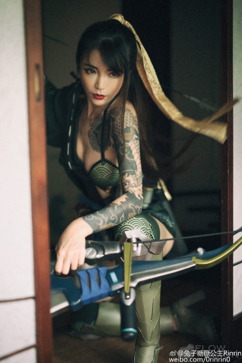 yourlieinapril:  Hanzo Cosplay by http://weibo.com/0rinrin0 