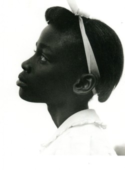 k-a-t-i-e-:  Young Girl in Profile, 1948