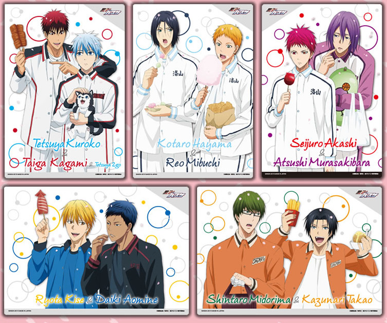 Kiseki no Sedai Team — Kuroko no Basuke Character Poster Collection 2