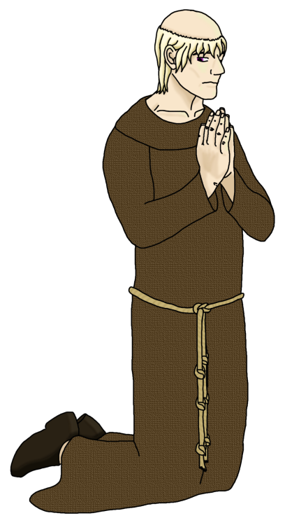 2P Francis as a monk, because Cho was talking about him being a priest, a while ago I think. I had w