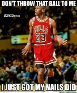 thenbamemes:  Michael Jordan Logic! 