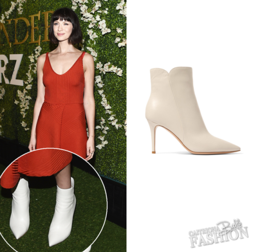 Caitriona Balfe Fashion — WHAT: Louis Vuitton Star Trail Ankle Boots in