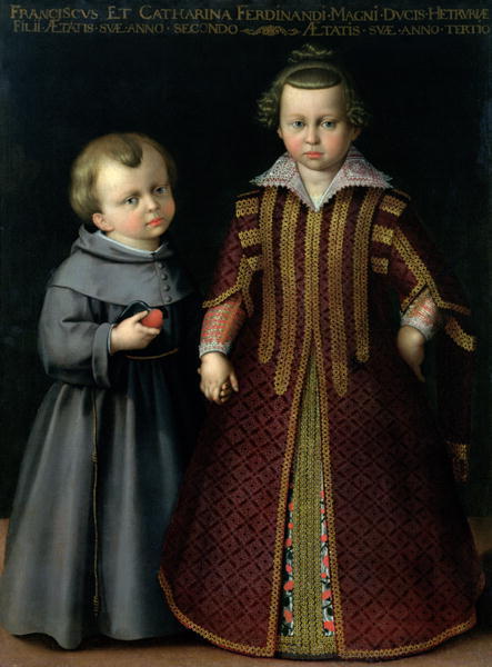 Portrait of Eleonora di Garzia di Toledo de Medici by Alessandro Allori, c. 1555 and a reconstructio