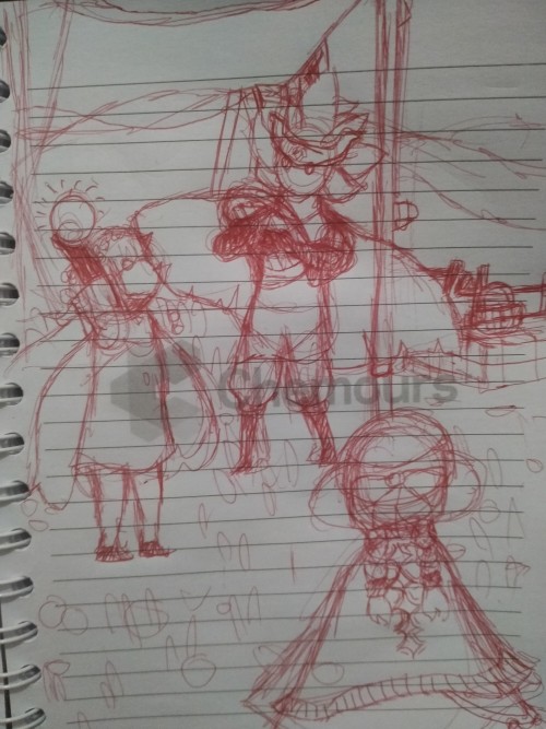 So I Decided To Draw A Memory Of Me And Jack Messing Around In The Broken Ship Enchantment Place Beacouse