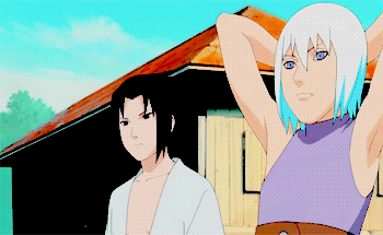 boahancokk:Suigetsu + Sasuke  (for @karinvzumaki ♡)
