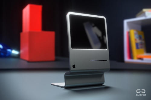 dontbearuiner: theverge: This iMac concept is crazy and also kind of perfect I WANT ONE.