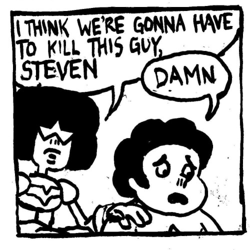 So I Saw This Thing Where You Put Your Favorite Characters With This One Cursed Steven Universe Comic
