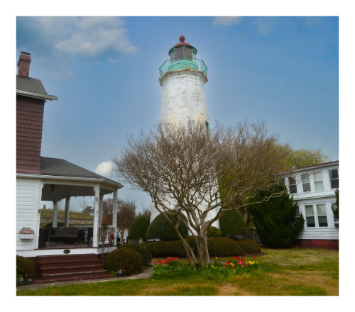 Old Point Comfort Light, at Fort Monroe, Hampton, Virginia.