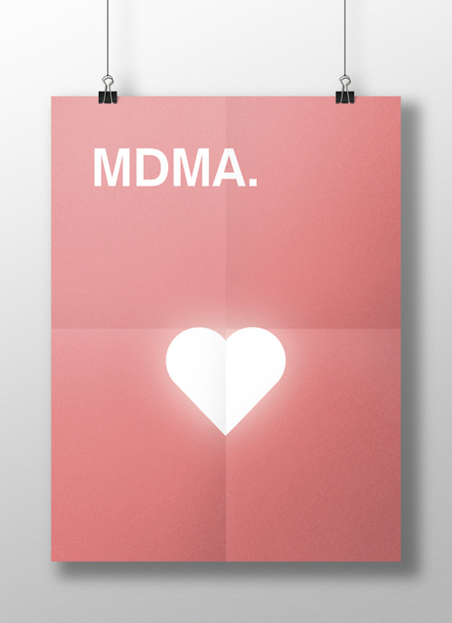asylum-art-2:  Minimalist Posters of Drugs Symptoms“This is your brain on drugs”