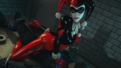 varris: “Little Boy Wonder, all grown up.” I dunno, finally got to watch Batman and Harley Quinn and felt like doing another quickie. A more lewd version of the scene with Harley and Nightwing. Btw sorry for low res, didn’t render it since it’s