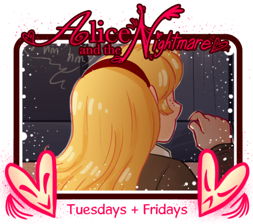 aliceandthenightmare: Update! Alice finally gets some alone ti–wait no hang on. ♥READ T