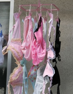 iamgraciegirl:  OMG!!!!!!!. i JUST LOVE THIS!!!!!!!!!.. First off what a great idea for storing ones many bras……… and TWO…….. ohhhh GAWD!!!!!!!! .. now i have to go shopping…….. i absolutely MUST buy some more pretty bras……… some of