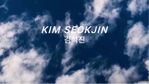 BTS Headers - Kim SeokjinOther Members: Jin / Yoongi / Hobi / Rapmon / Jimin / Taehyung / JungkookI 