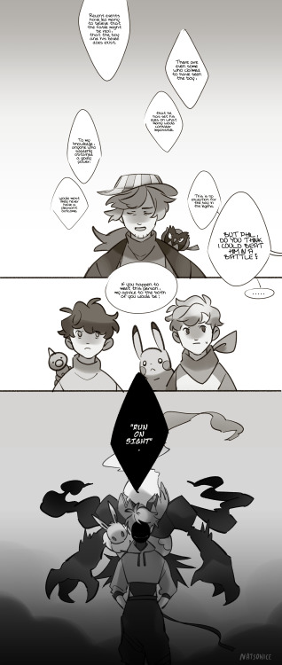 because u guys liked the pokemon au, i bring gifts