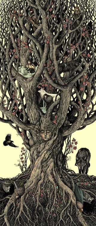 ladycyprus:  under the heart-tree by bubug 