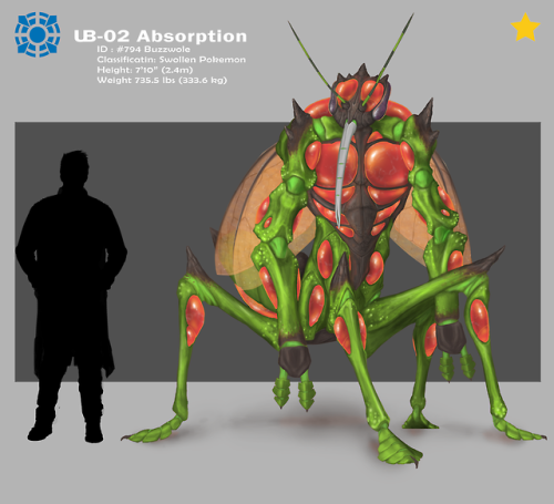 Another realistic re-imagining of an ultra beast, this time it’s UB-02, Buzzwole. The big mosquito/a