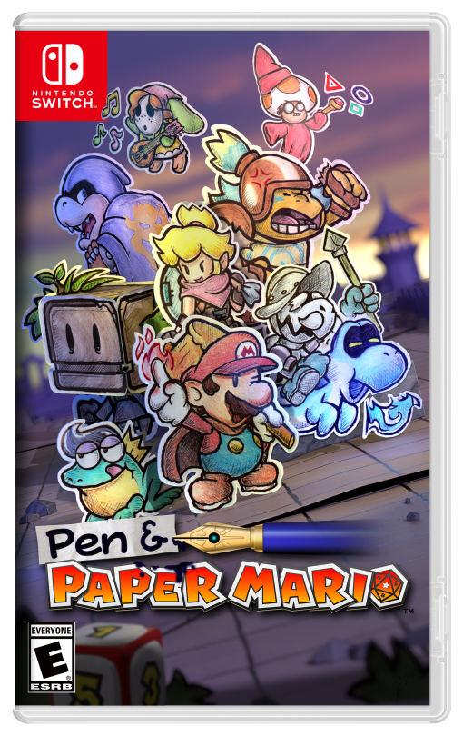 Join Party Mario On An All-new Adventure Through A Strange Fantasy World Inspired By Classic Tabletop