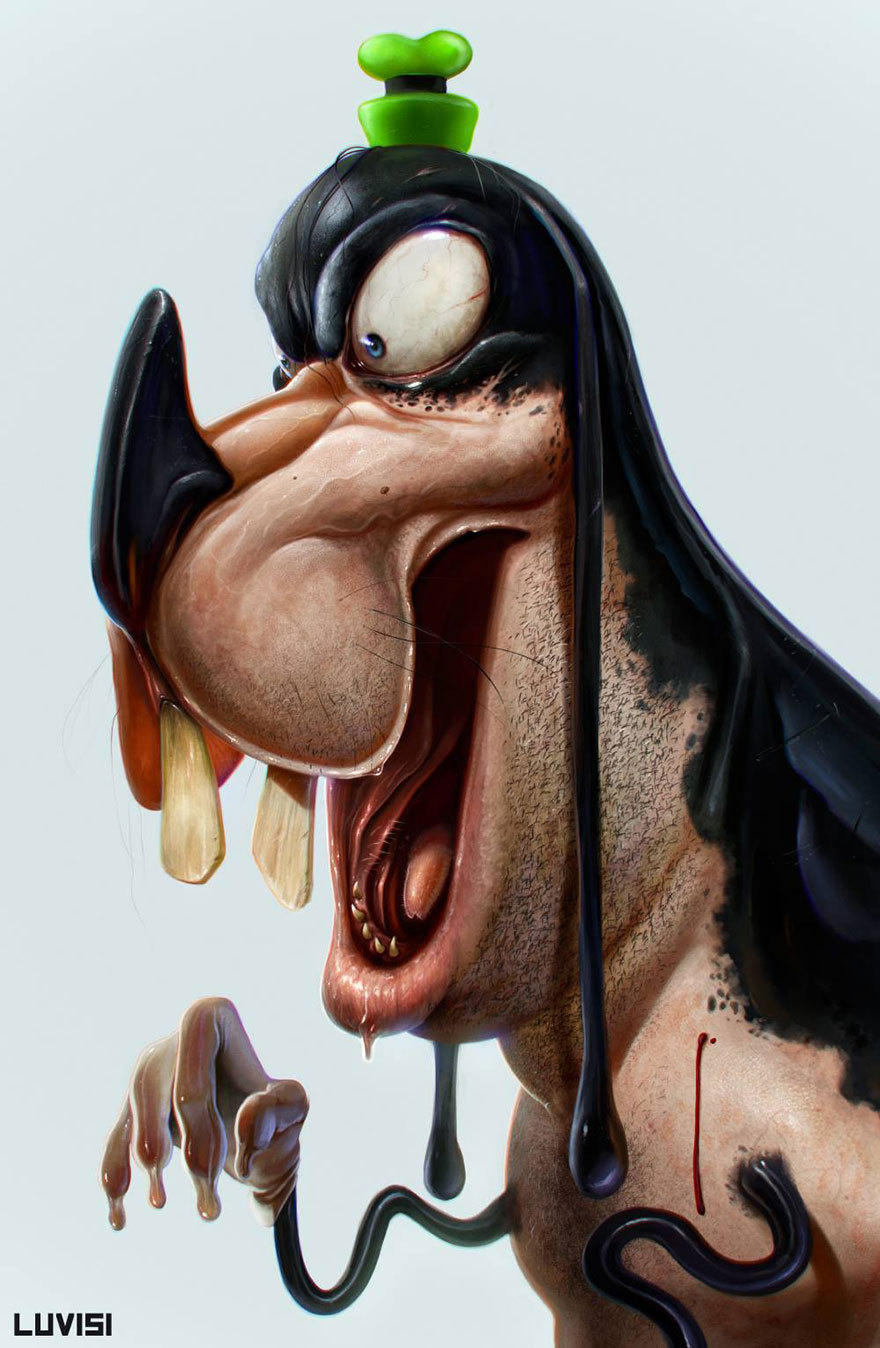 funniebunchesofoats:  sh0rtybangbang:  unexplained-events:  Dan LuVisi A digital