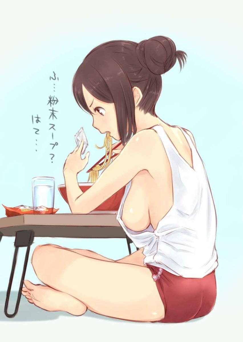 ashigara:  艦これ落書き | wa※Permission was granted by the artist to upload