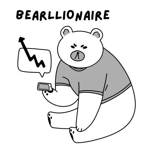 with 27 minutes to spare, day 9 of botober, bearllionaire!