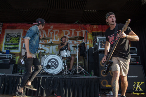 Chunk! No, Captain Chunk!  - Playing the Vans Warped Tour at Darien Lake (Buffalo, NY) on 7.8.14 Cop