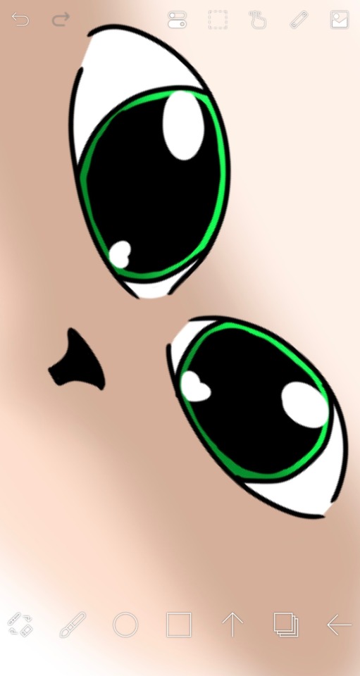 Heres Another Little Something On My Slow Progress Of Making My Webcomic. Just Look At Them Big Ol Eyes.