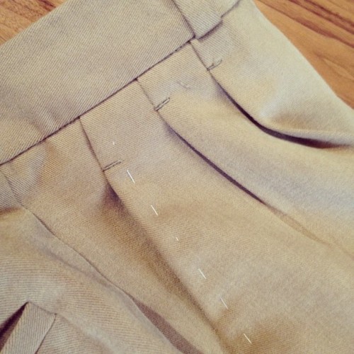 #bespoke #chinos #sartoria #warsaw #zaremba #handmade (w: zaremba bespoke)