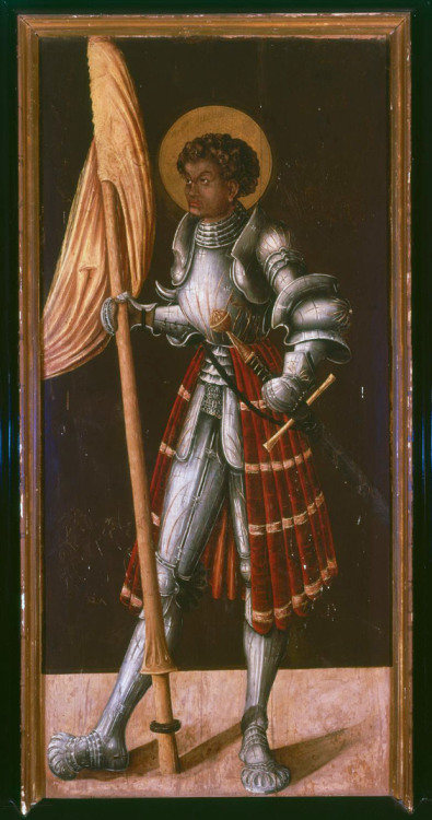 historicalfightingguide:medievalpoc:Anonymous German ArtistSaint GregoryGermany (c. 1520)Oil on Wood