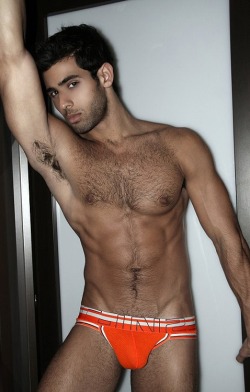 hairymenofcolor:  Hairy Men of Color  Hope one day to see Pablo totally naked from the front! WOOF