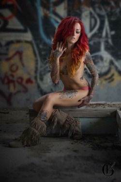 Beautiful Tattooed Woman