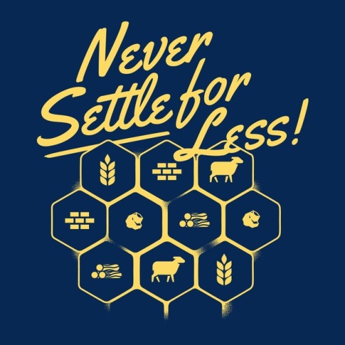 Shirt of the day for April 10, 2018: Never settle for less! found at Snorg Tees from $12.00If you&rs