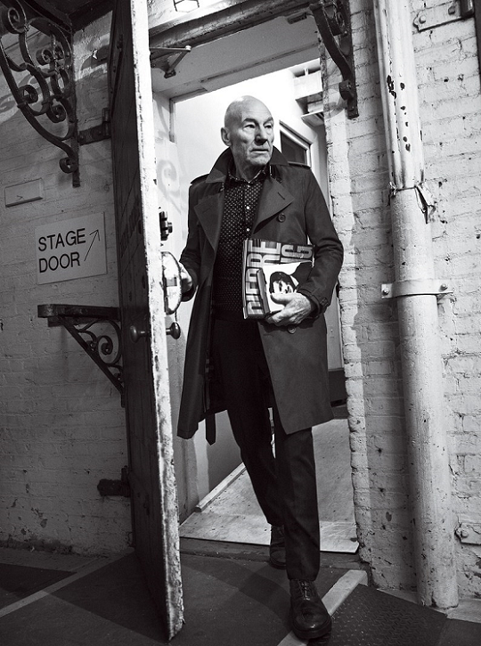 fuckyeahsirpatrickstewart:Patrick Stewart Will Look Great Forever