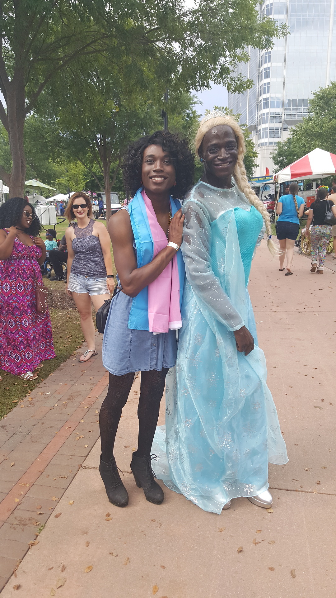 valeriemay: Found some beautiful queens at Hampton Roads Pridefest today!