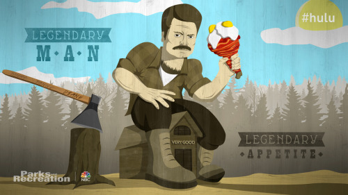 hulu:  The Pawnee Parks Department turns ignoring your job into an art form. Ignore your job with this Parks and Recreation fan art gallery.