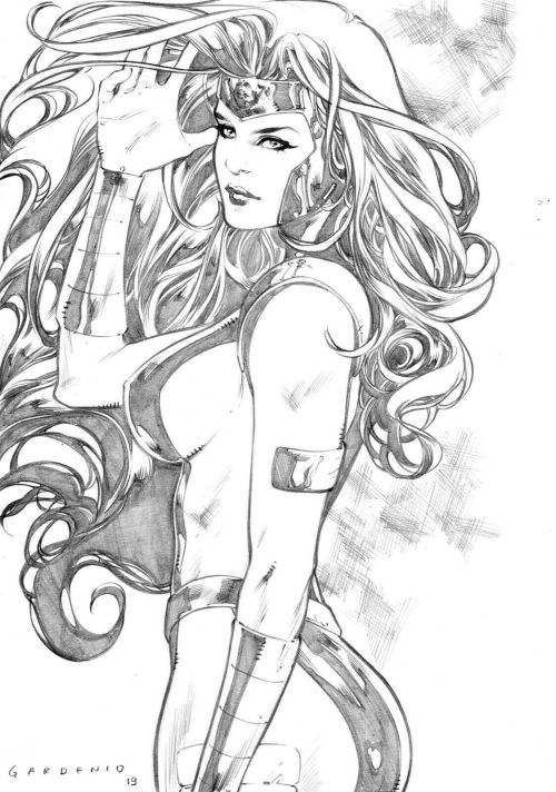 comradediana:Jean Grey by Gardenio Lima