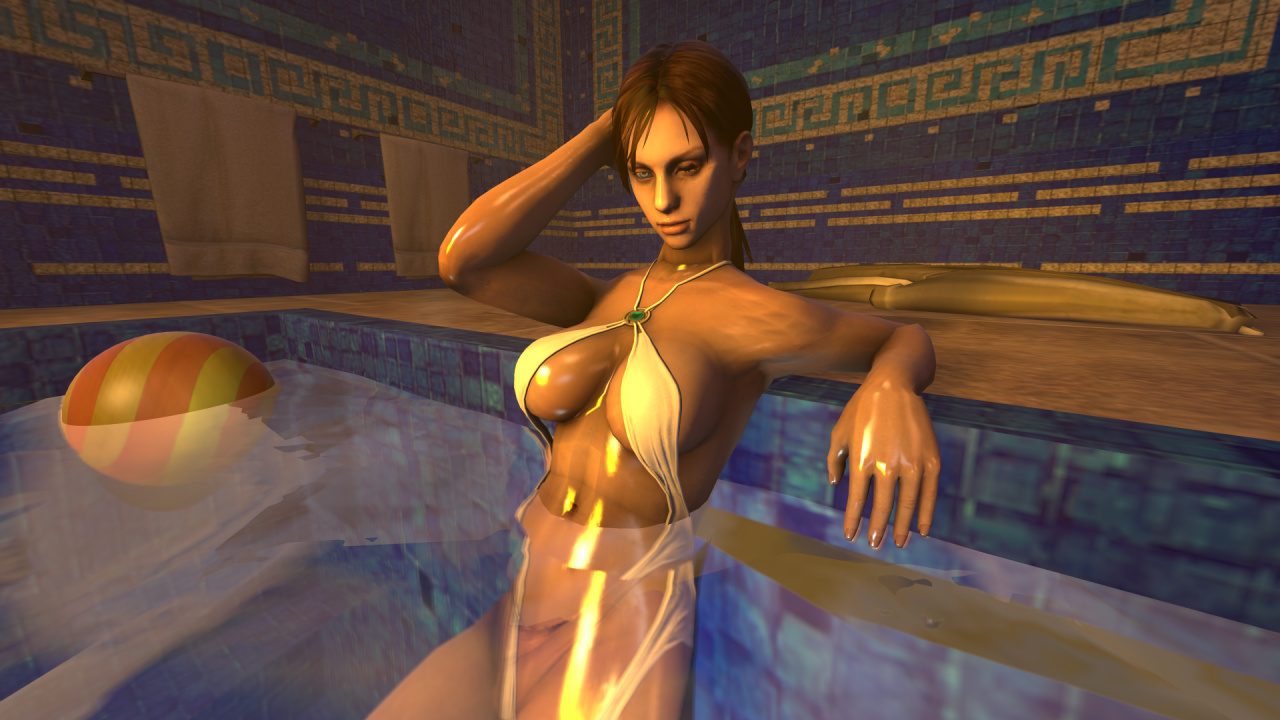 epochtt:  Ms. Valentine’s wet holiday. Special thanks to @vgf-sfm for showing me