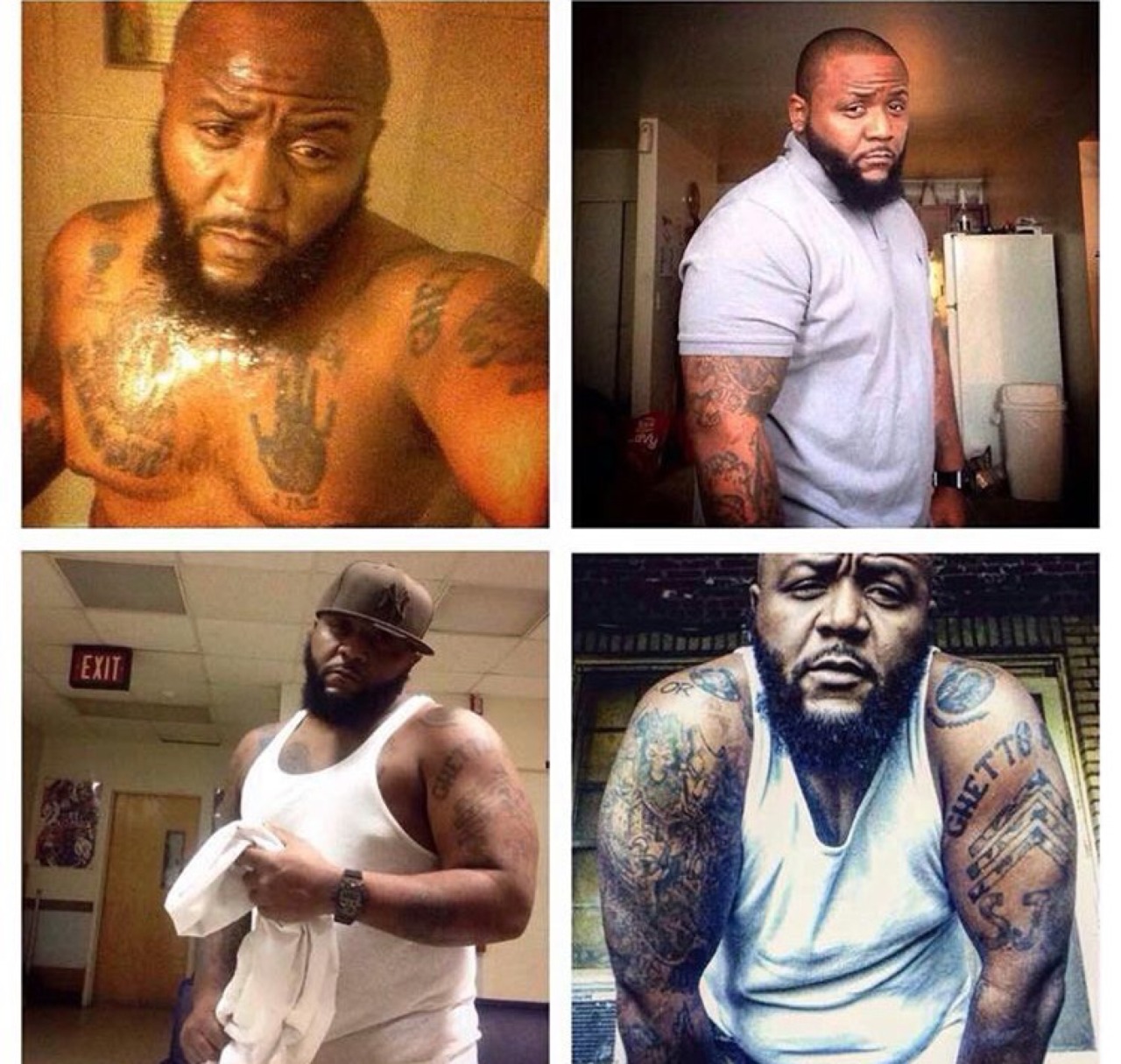 tmckenzie85:  Bearded, Thick &amp; Sexy! 😍🙌🏾
