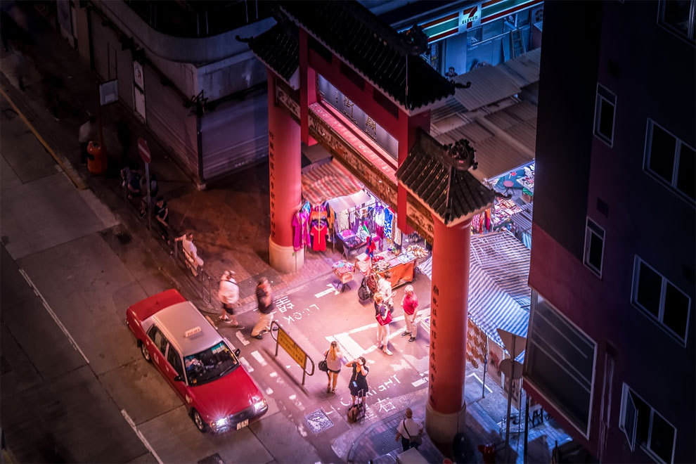 archatlas:      A Midnight Walk Through the Neon-Hued Streets of Asian Cities by