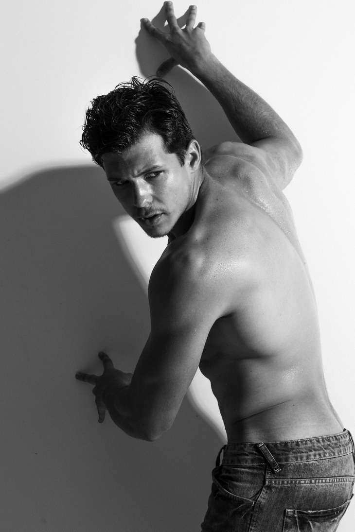 mansexfashion:  Photographer: Jeff Segenreich Model: Fernando Pessiquelli Man+Sex=Fashion
