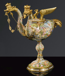 cgmfindings:  silver-gilt two-headed ostrich