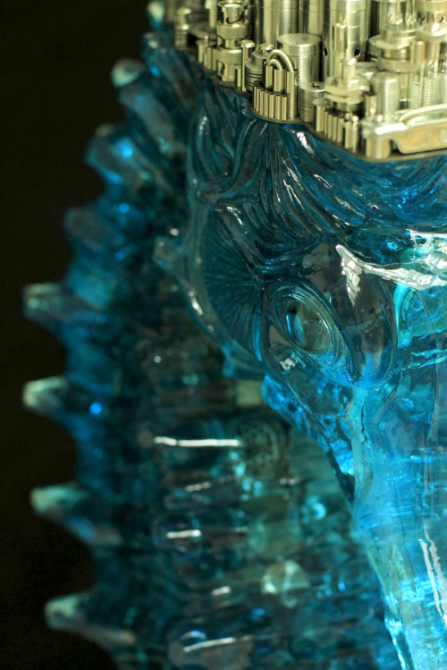 itscolossal:  Hu Shaoming’s Mechanical Sculptures of Time and Civilization