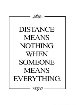 Love > Distance