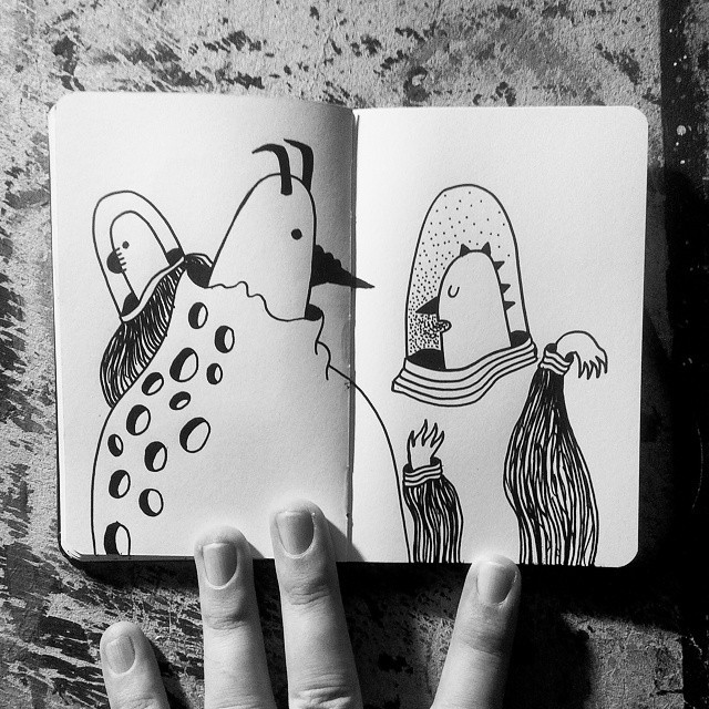 ahmetozcan:  #sketch #moleskine