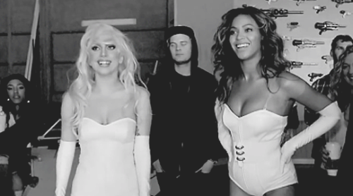 jaanfe:  Gaga with Beyonce and Jay Z (2009 - 2015)   :)