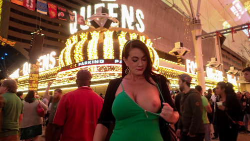 Mar 2014We had a little St. Paddy’s Day fun on Fremont St. last night!