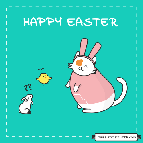 Happy Easter! <3Follow Liza on Facebook: https://www.facebook.com/lizaisalazycat