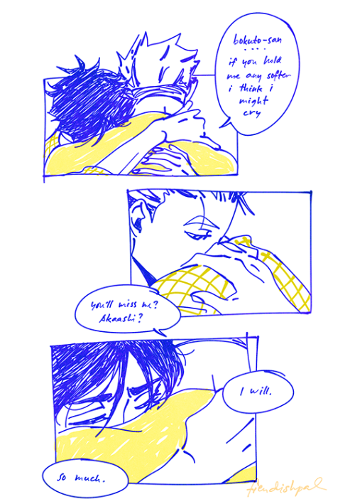 When Bokuto Goes Away For Games And Saying Goodbye Is Too Hard