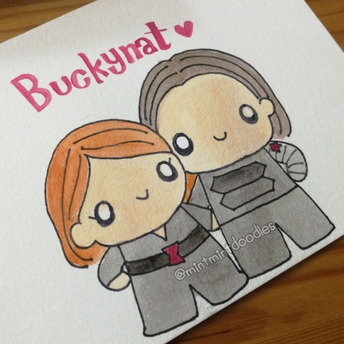 mintmintdoodles:Buckynat! I really like how this one turned out ❤️